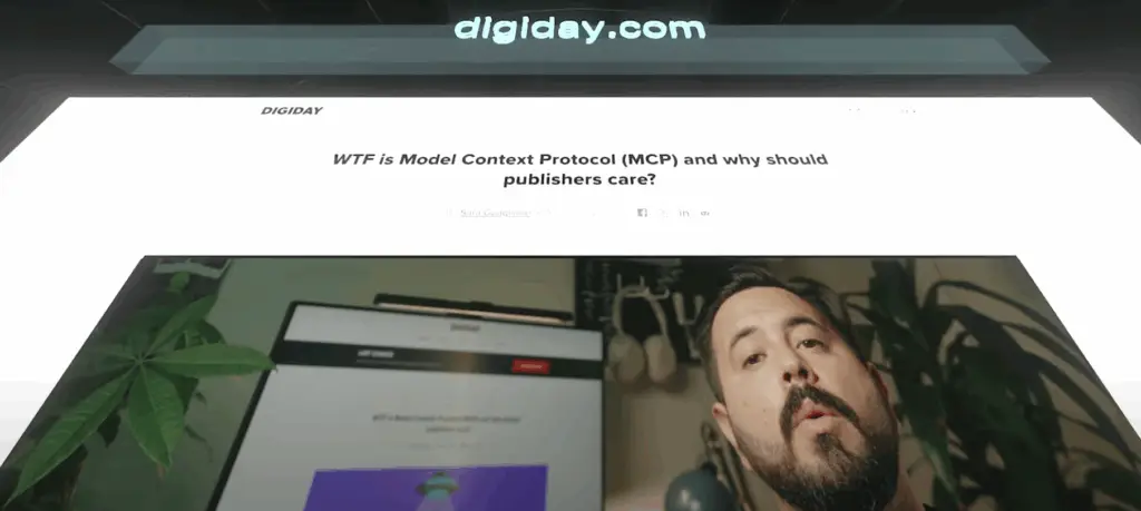 DigiDay editor Tim Peterson introduces the video, "WTF is MCP?"